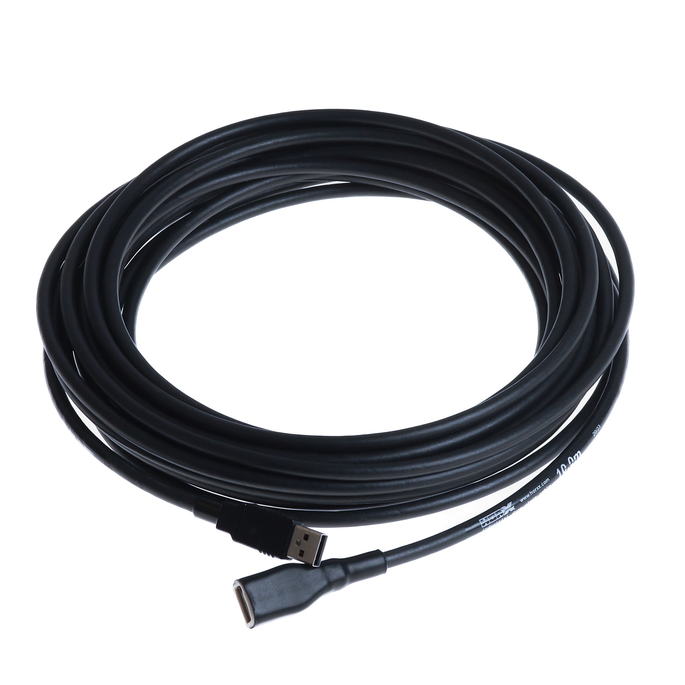 Rallonge USB 2.0 PUR pour l'industrie et chaînes porte-câbles, Am vers Af, 10m
