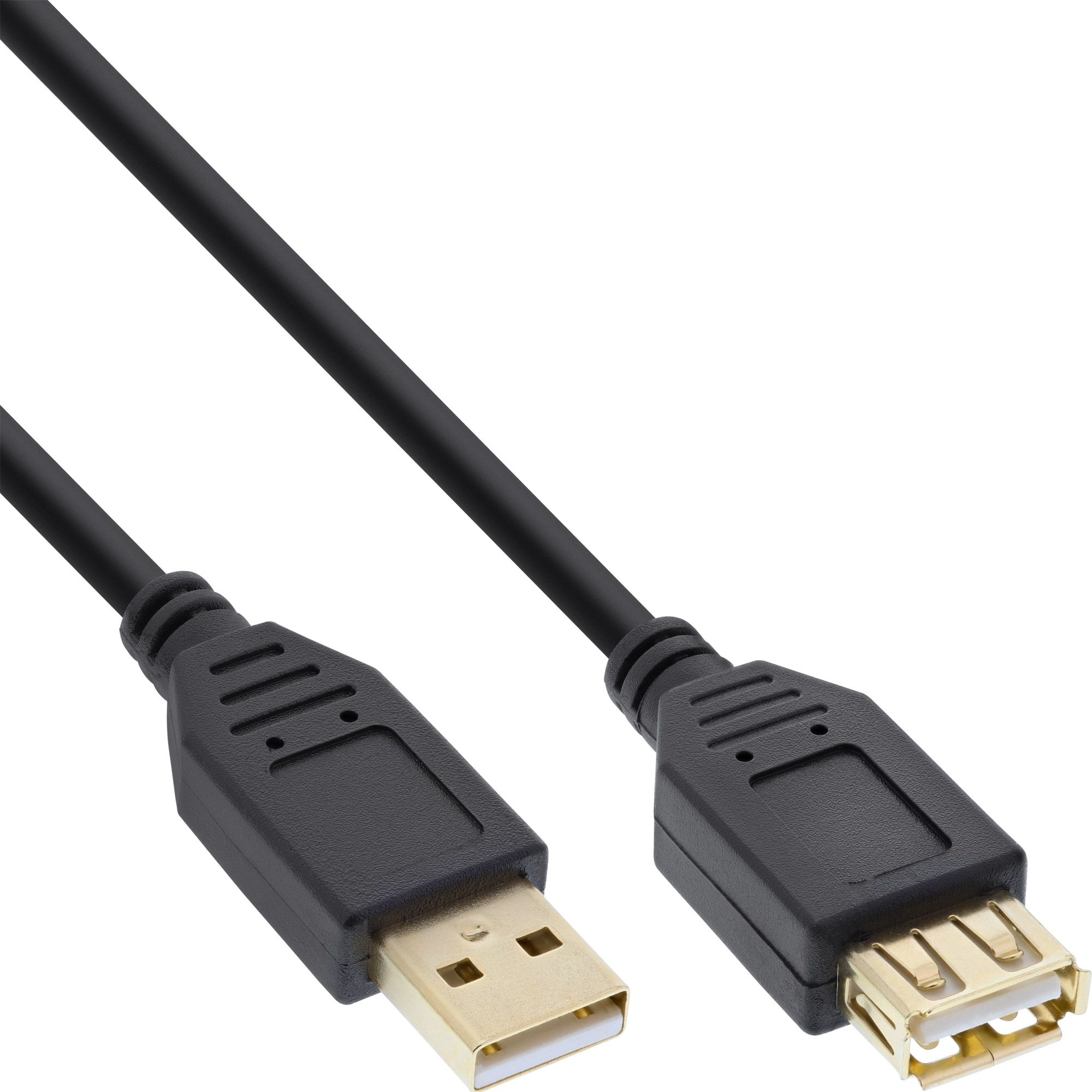 Rallonge USB 2.0 AA mâle-femelle NOIR 1m