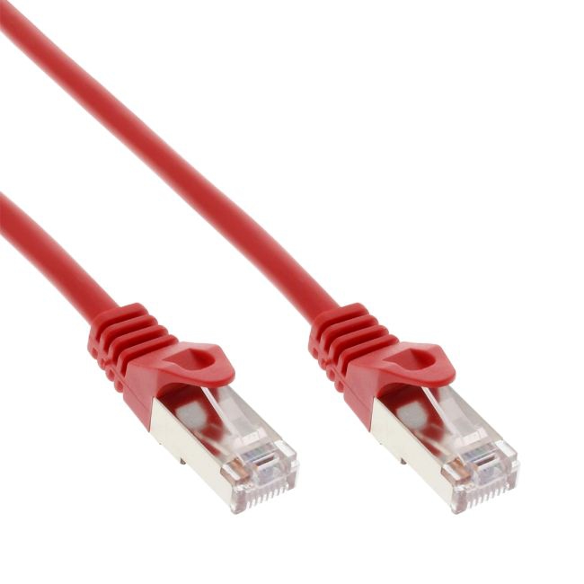 Câble de réseau Ethernet LAN Cat5e 1m ROUGE