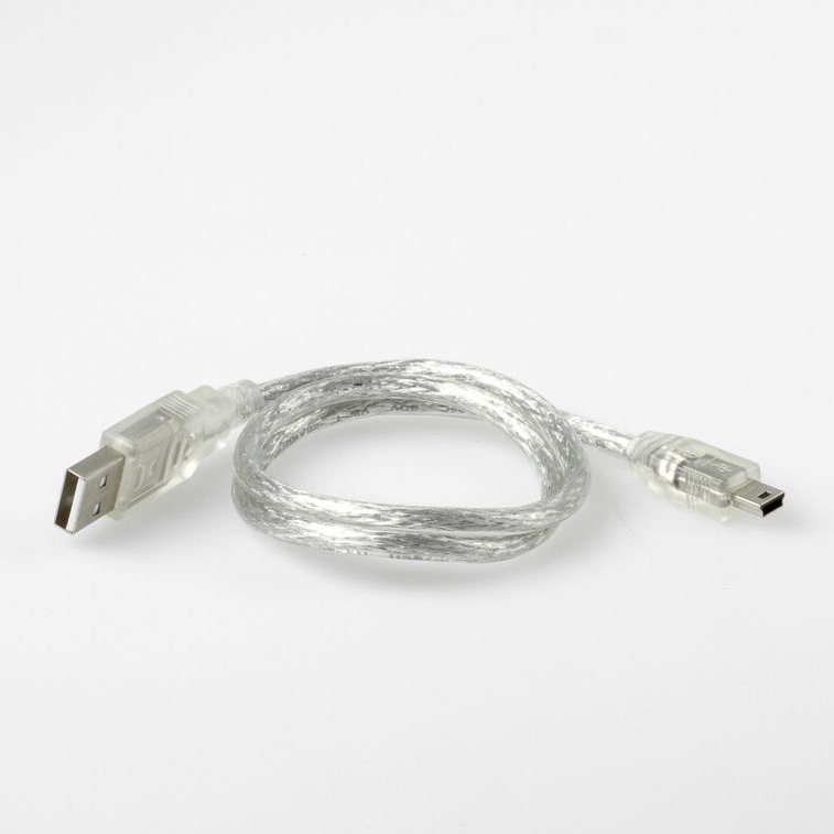 Câble Mini USB: prise USB A vers MINI B (5 broches) qualité PREMIUM 50cm