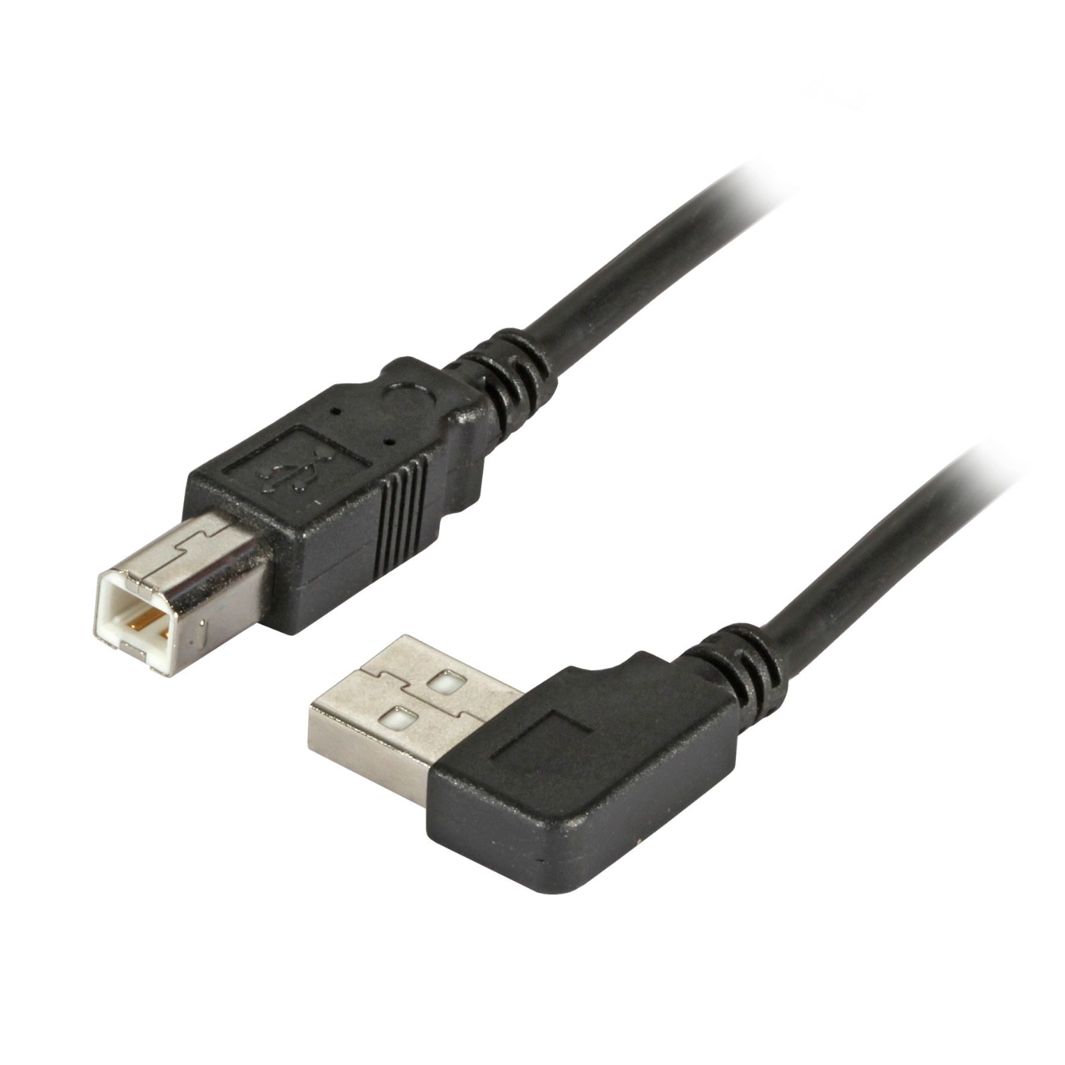 Câble USB A coudé 90 À GAUCHE 180m