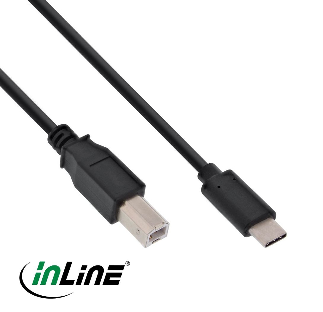 Câble USB Type-C™ mâle vers B mâle 50cm
