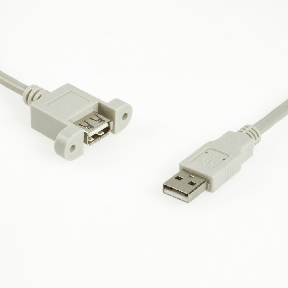 Câble USB à visser RALLONGE DE MONTAGE AA 35cm (sans vis)