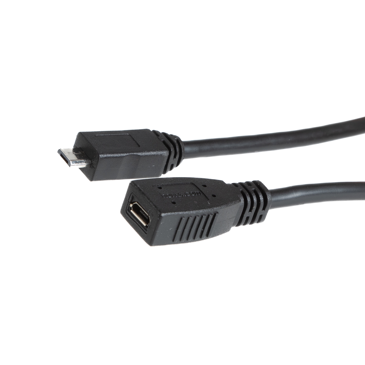 Rallonge USB 2.0 MICRO B, les 5 broches connectées 1 à 1, 30cm