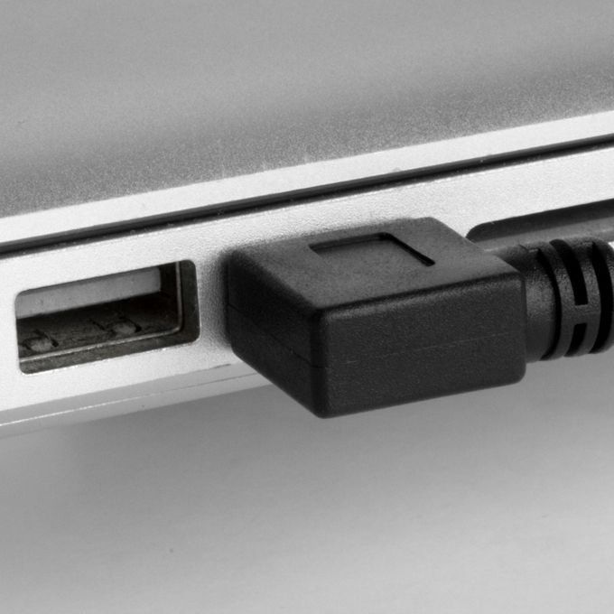 Câble USB 2.0 AB, fiche A coudé 90 À DROITE, 150cm