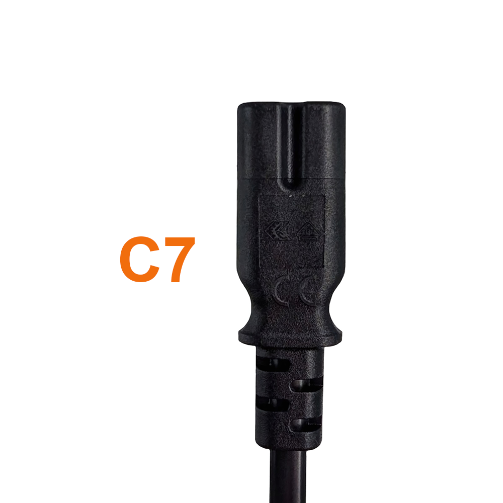 Cordon électrique secteur bipolaire 180cm