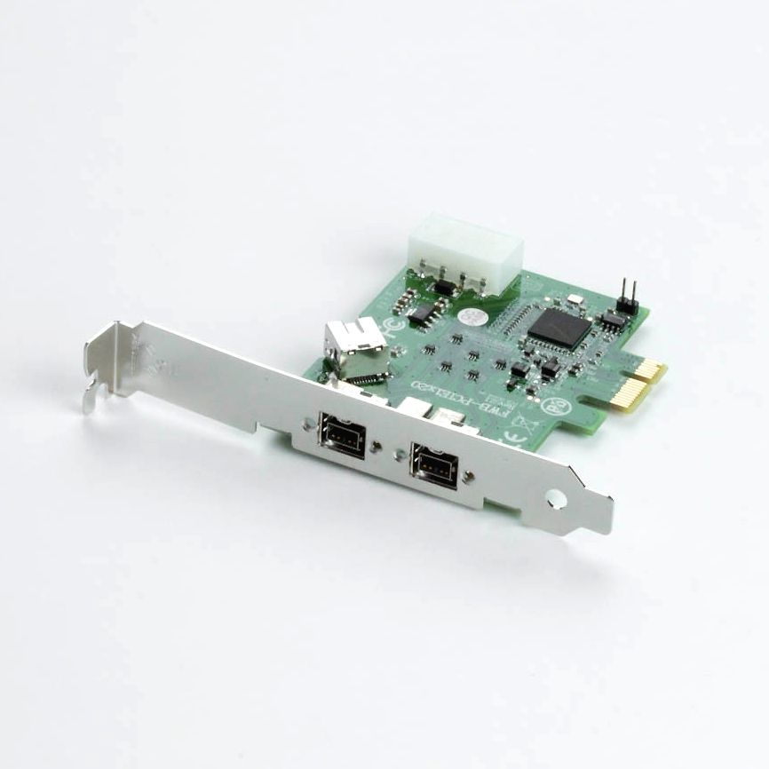 Adaptateur FireWire 800 PCI Express X1 2+1 ports