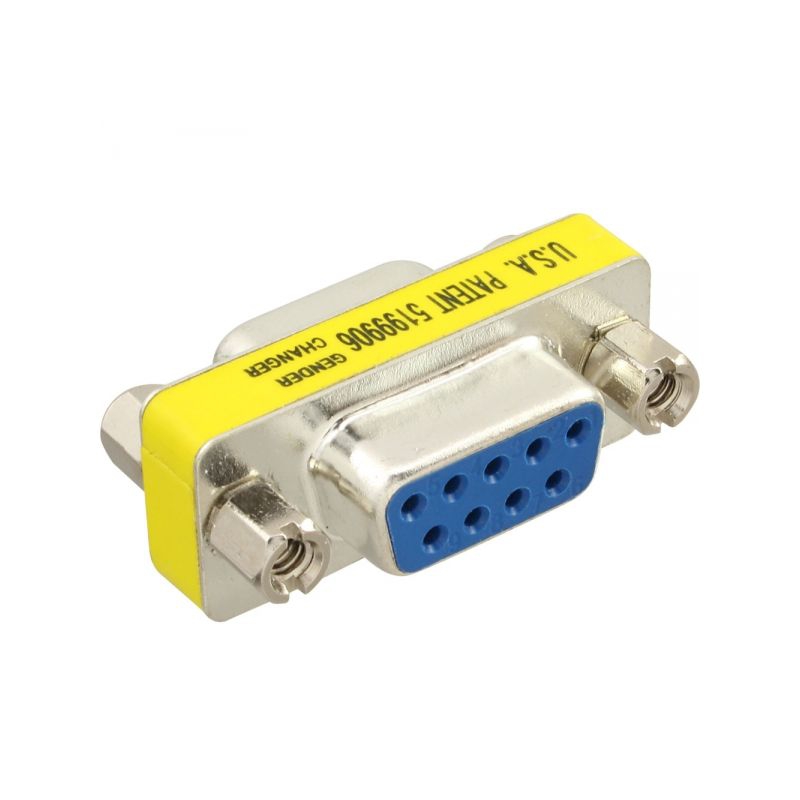 Adaptateur DB9 femelle vers DB9 femelle