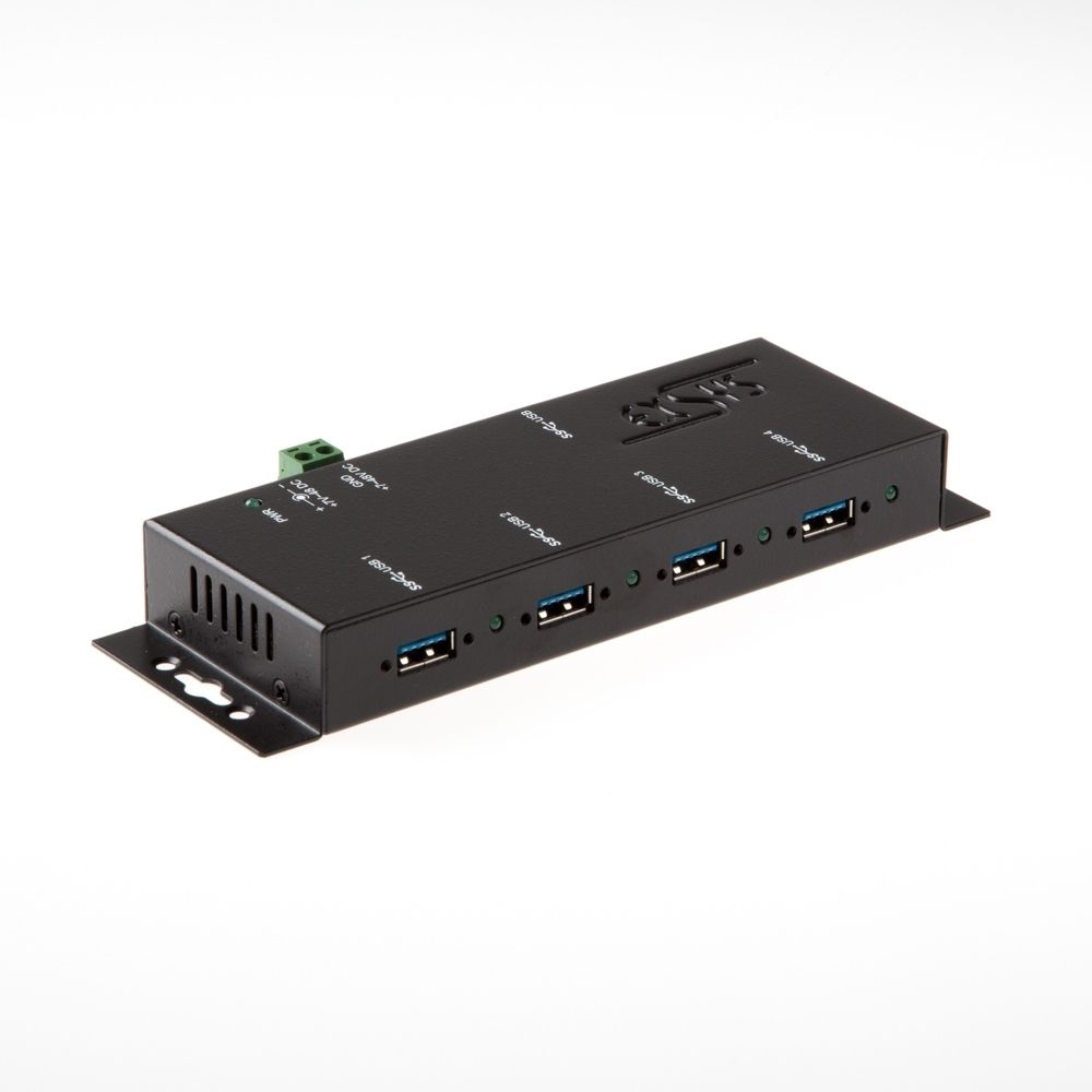 USB 3.0 HUB concentrateur avec 4 ports boîtier métallique