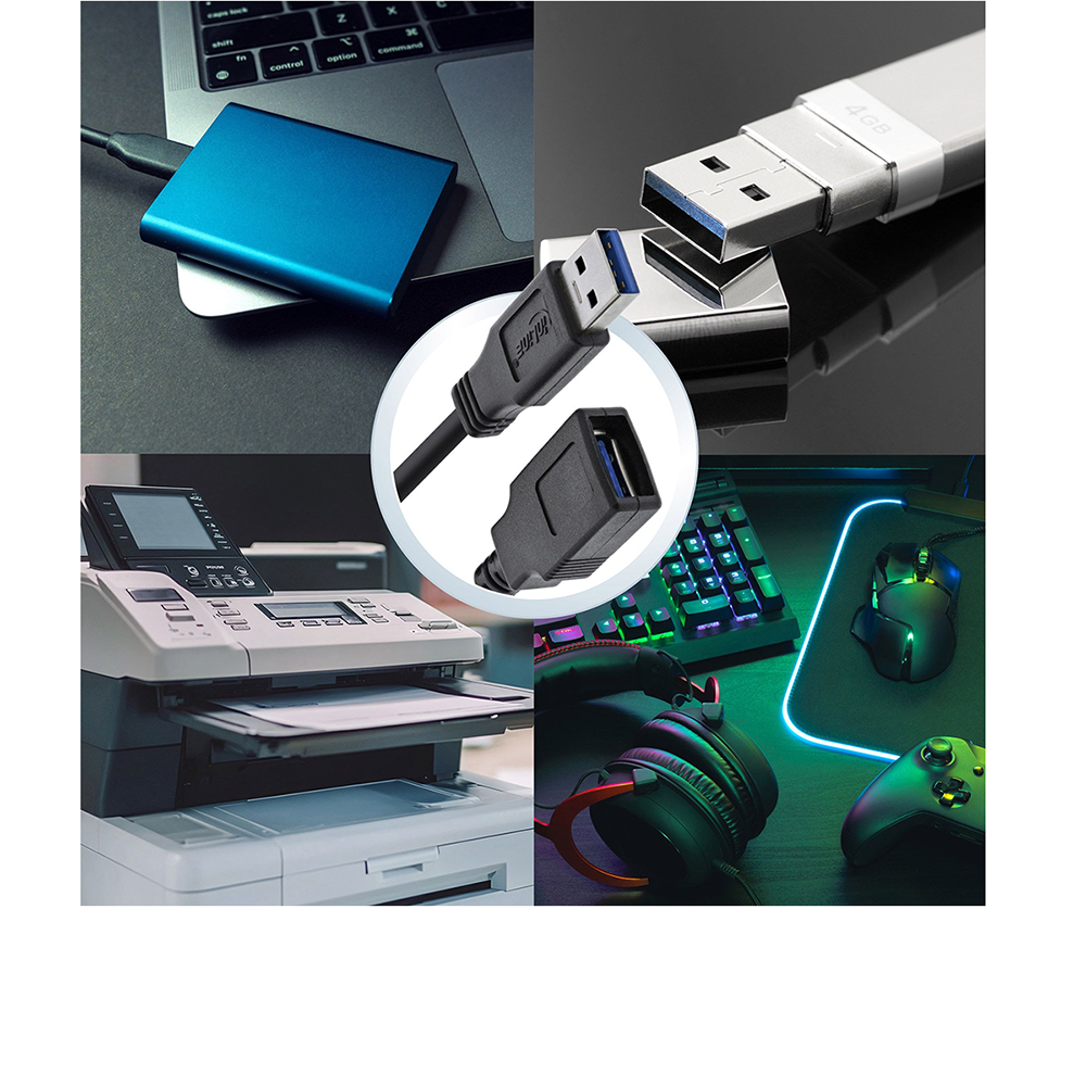 Rallonge USB 3.0 A mâle vers A femelle 50cm