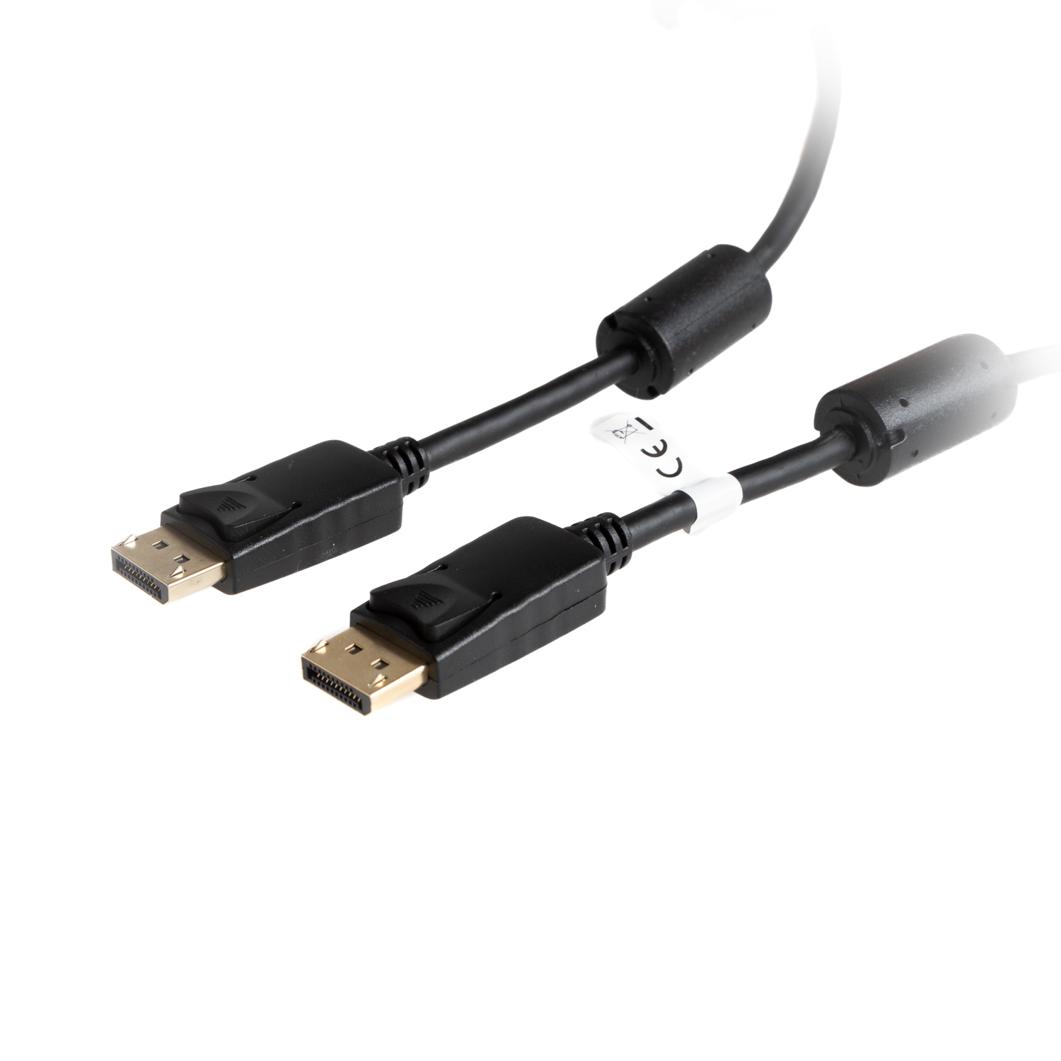 Câble DisplayPort™ 1.2 avec noyau en ferrite 4K 1m