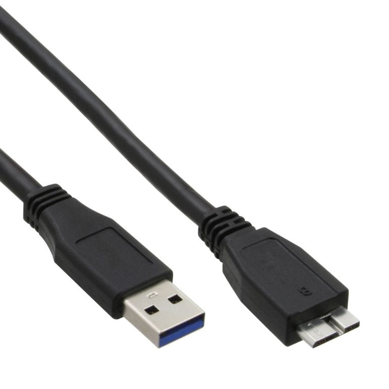 Câble MICRO USB 3.0  A vers Micro B très court 30cm