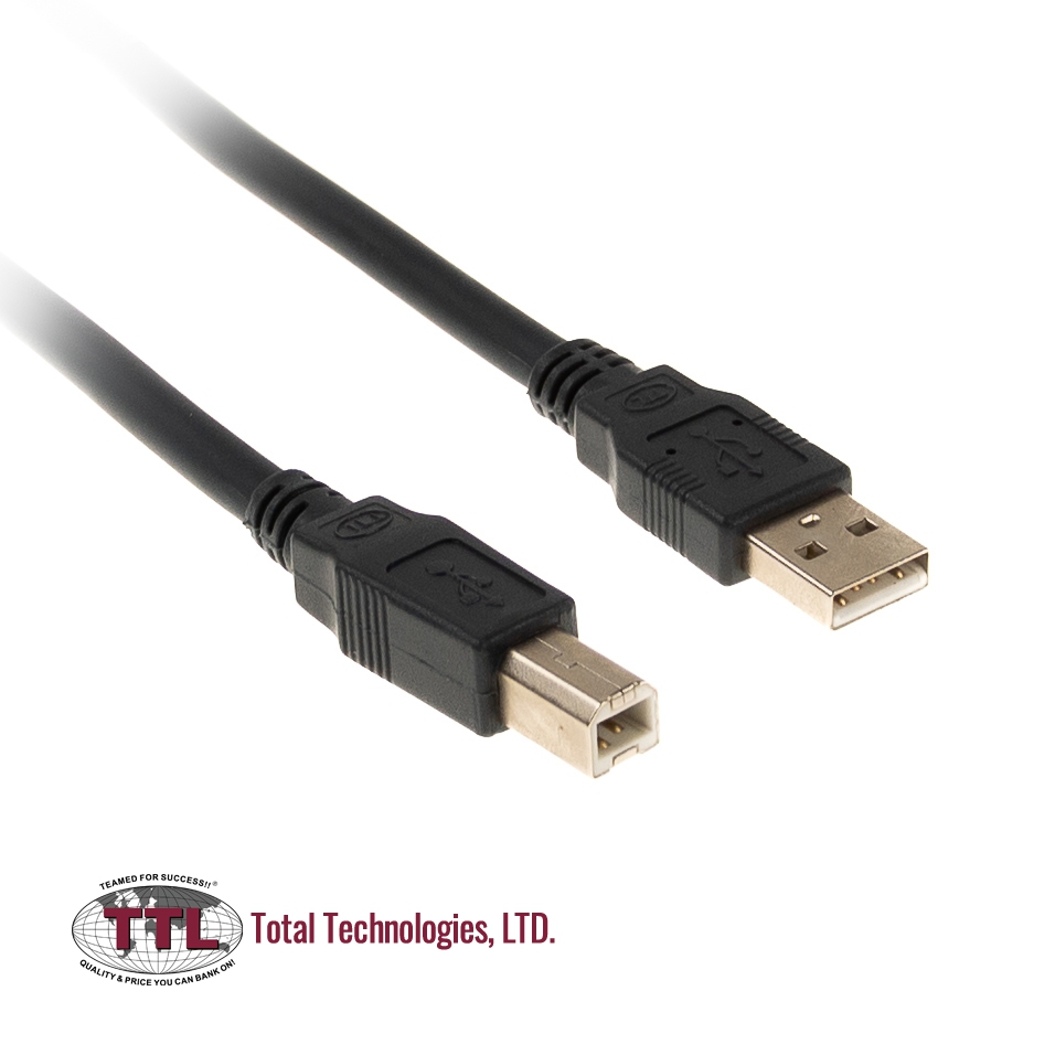 Câble USB 2.0 flexible AB TTL UltraFlex 1m