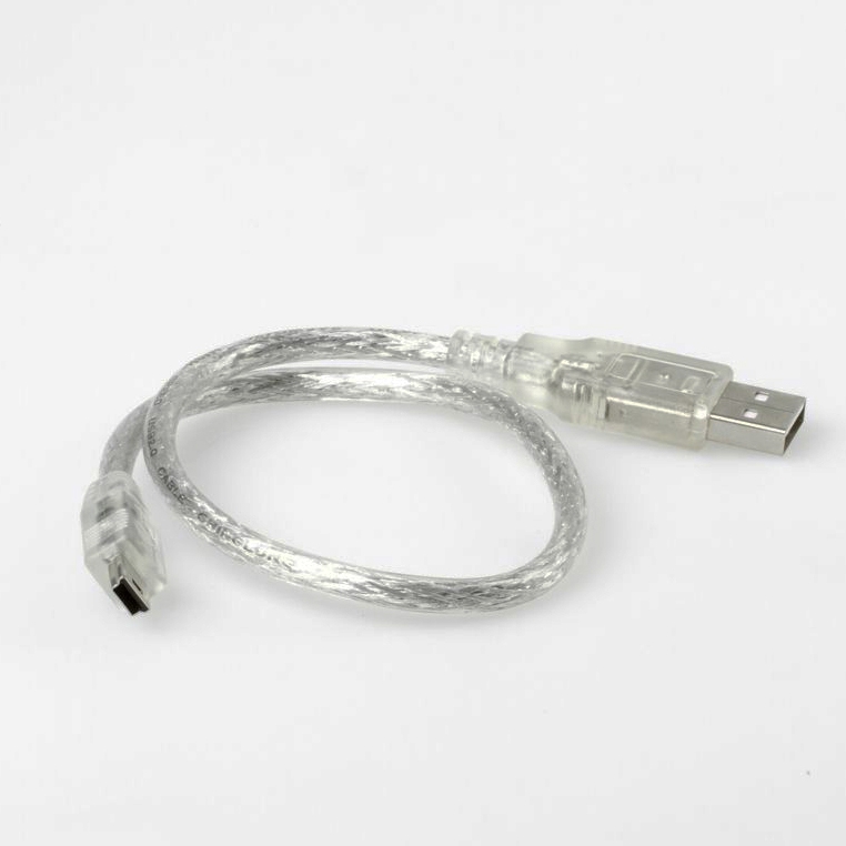 Câble Mini USB: prise USB A vers MINI B (5 broches) qualité PREMIUM 35cm