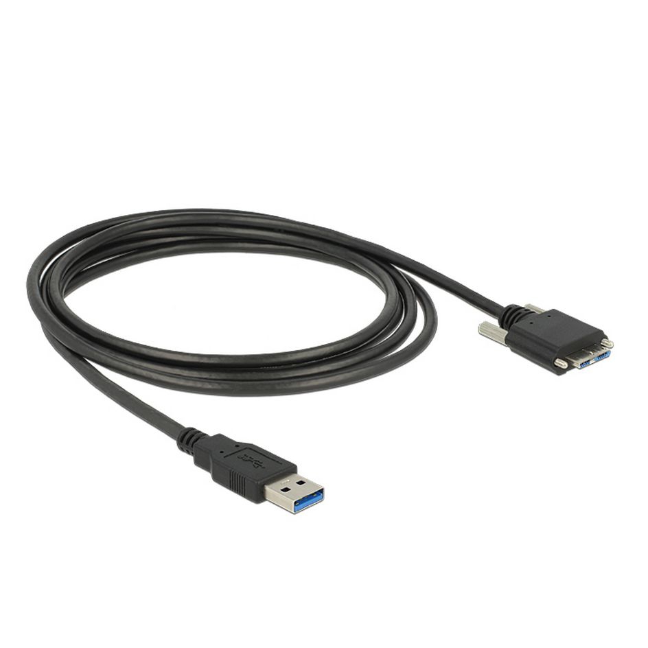 Câble USB 3.0 A vers MICRO B avec des vis 3m