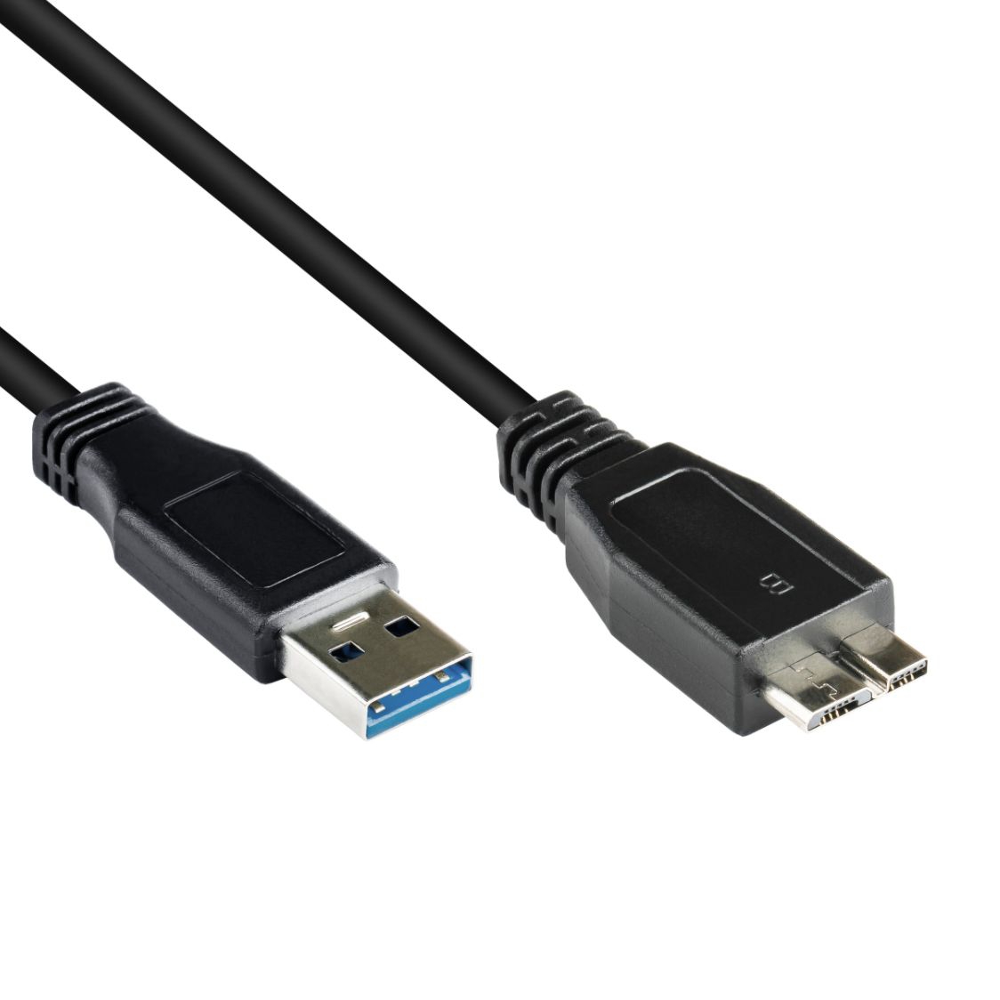 Câble MICRO USB 3.0  A vers Micro B 20cm