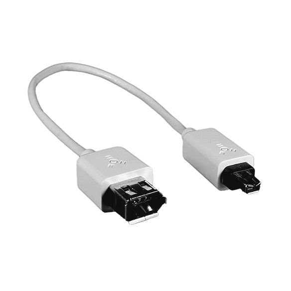 WhiteFlex adaptateur FireWire 400 6-vers-4 broches