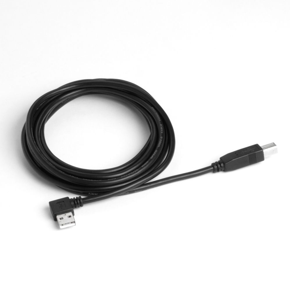 Câble USB A coudé 90 À GAUCHE 3m