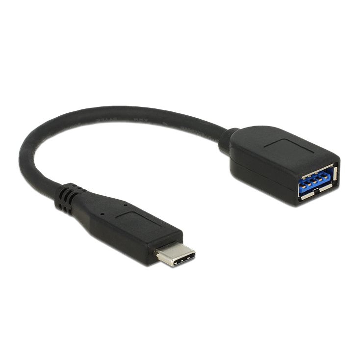 Adaptateur 10Gbps USB 3.1 Gen.2, USB type-C mâle vers A femelle, 10cm