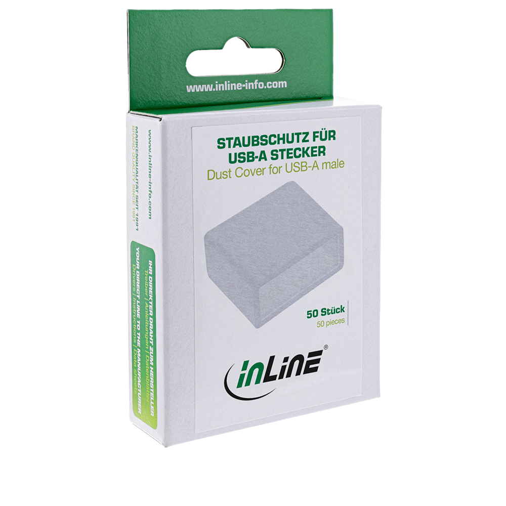 Protection contre la poussière pour USB A mâle (50 capuchons)