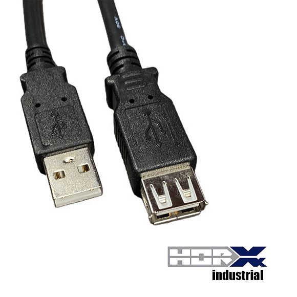 Rallonge USB A mâle-femelle qualité PREMIUM+ avec AWG20/2C AWG28/1P 50cm