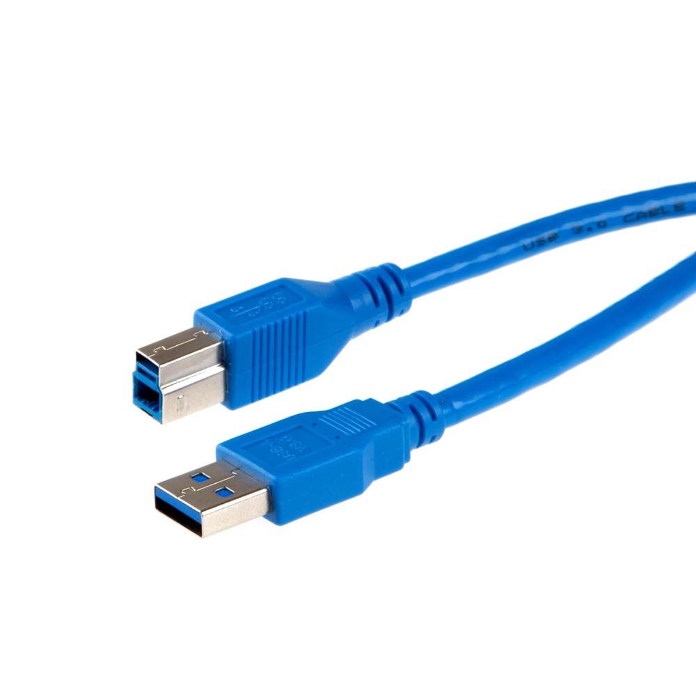Câble USB 3.0 AB 5m BLEU