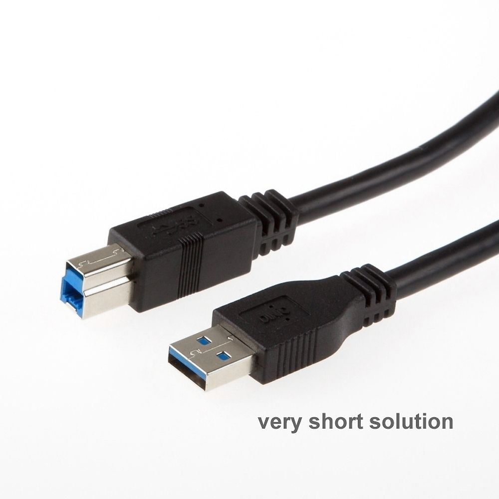 Câble USB 3.0 AB très court 25cm