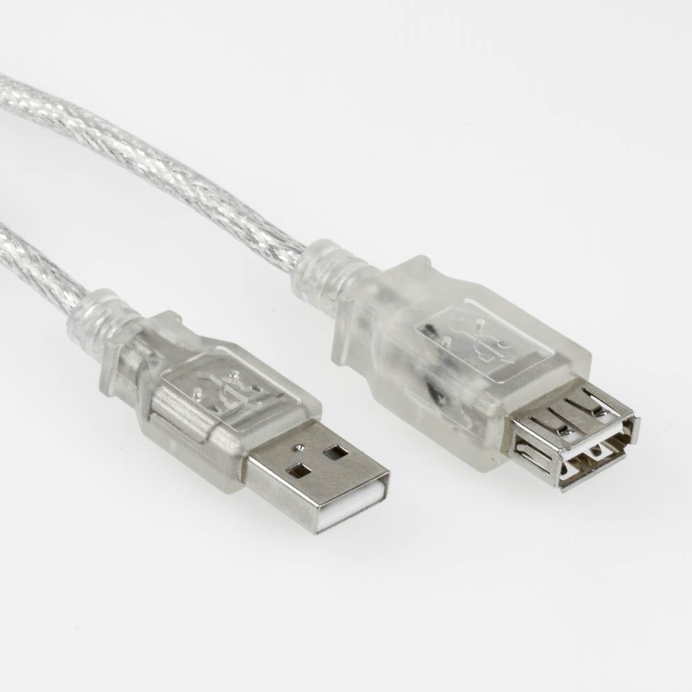 Rallonge USB 2.0 AA avec noyau de ferrite 3m