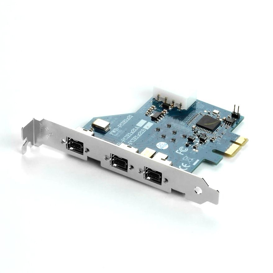 Adaptateur FireWire 800 PCI Express X1 3 ports