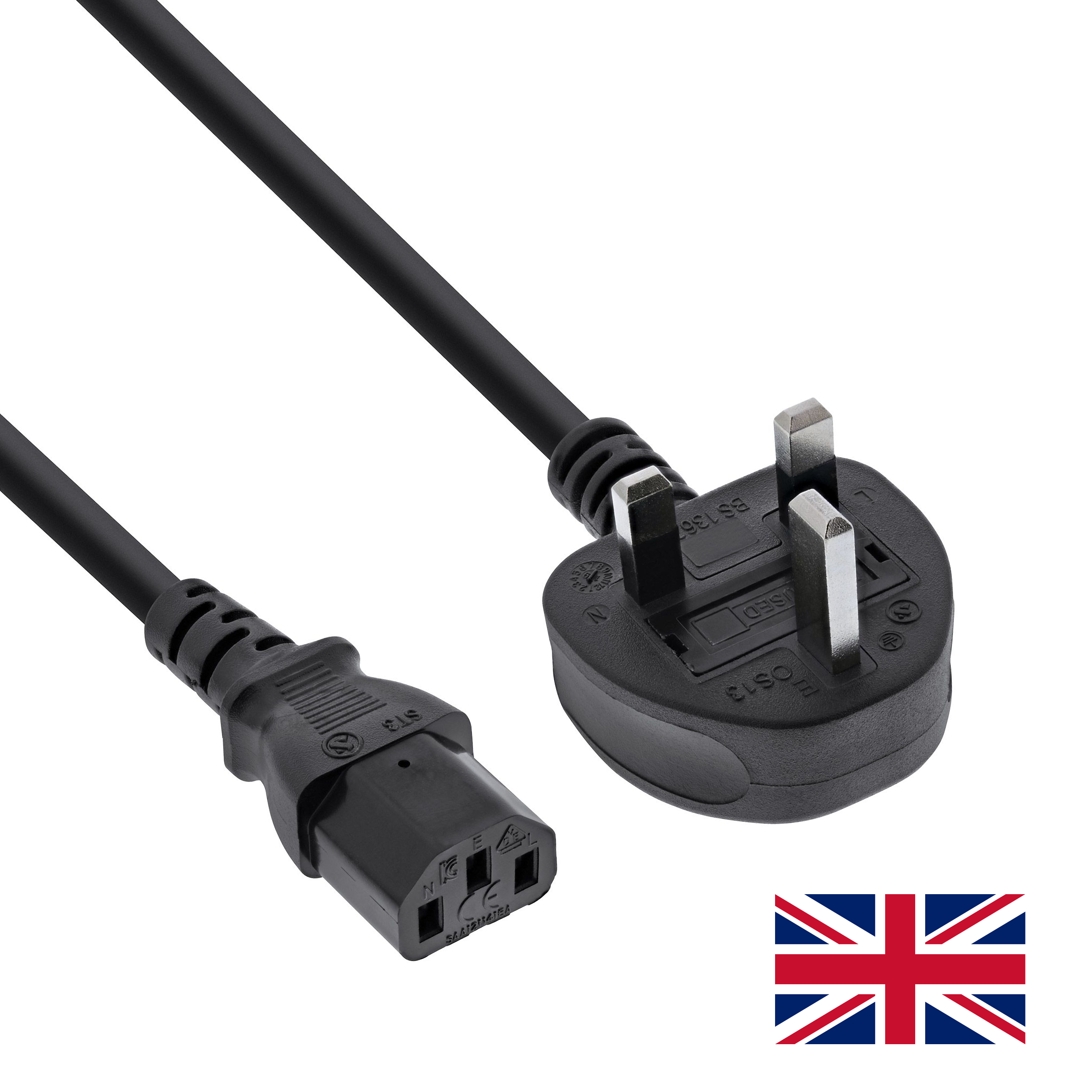 Câble d'alimentation secteur ANGLETERRE 3m