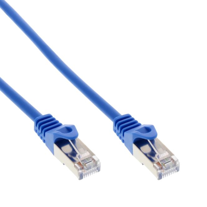 Câble de réseau Ethernet LAN Cat5e 3m BLEU