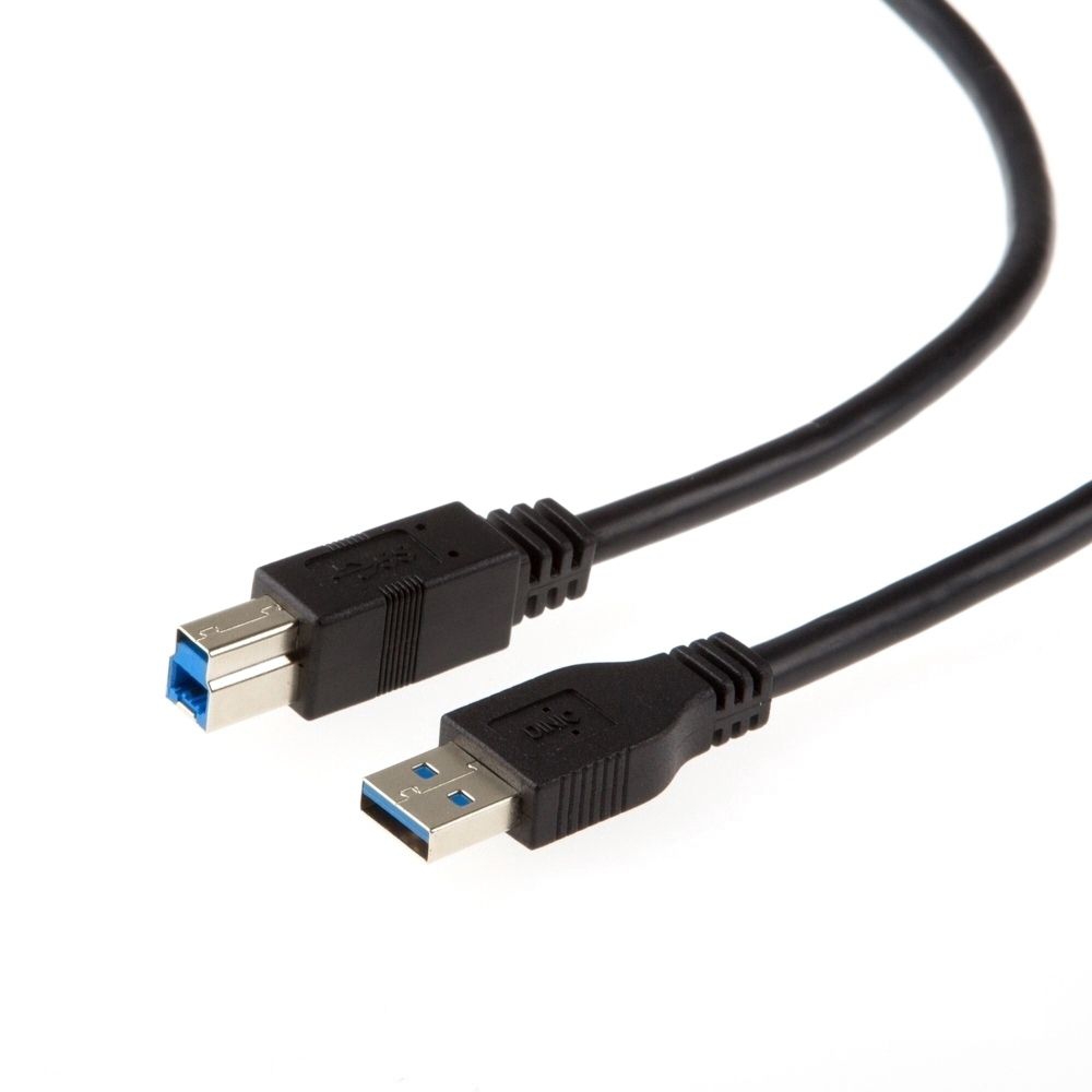 Câble USB 3.0 AB Qualité PREMIUM+ avec des lignes épaisses AWG26/28/22, 5m