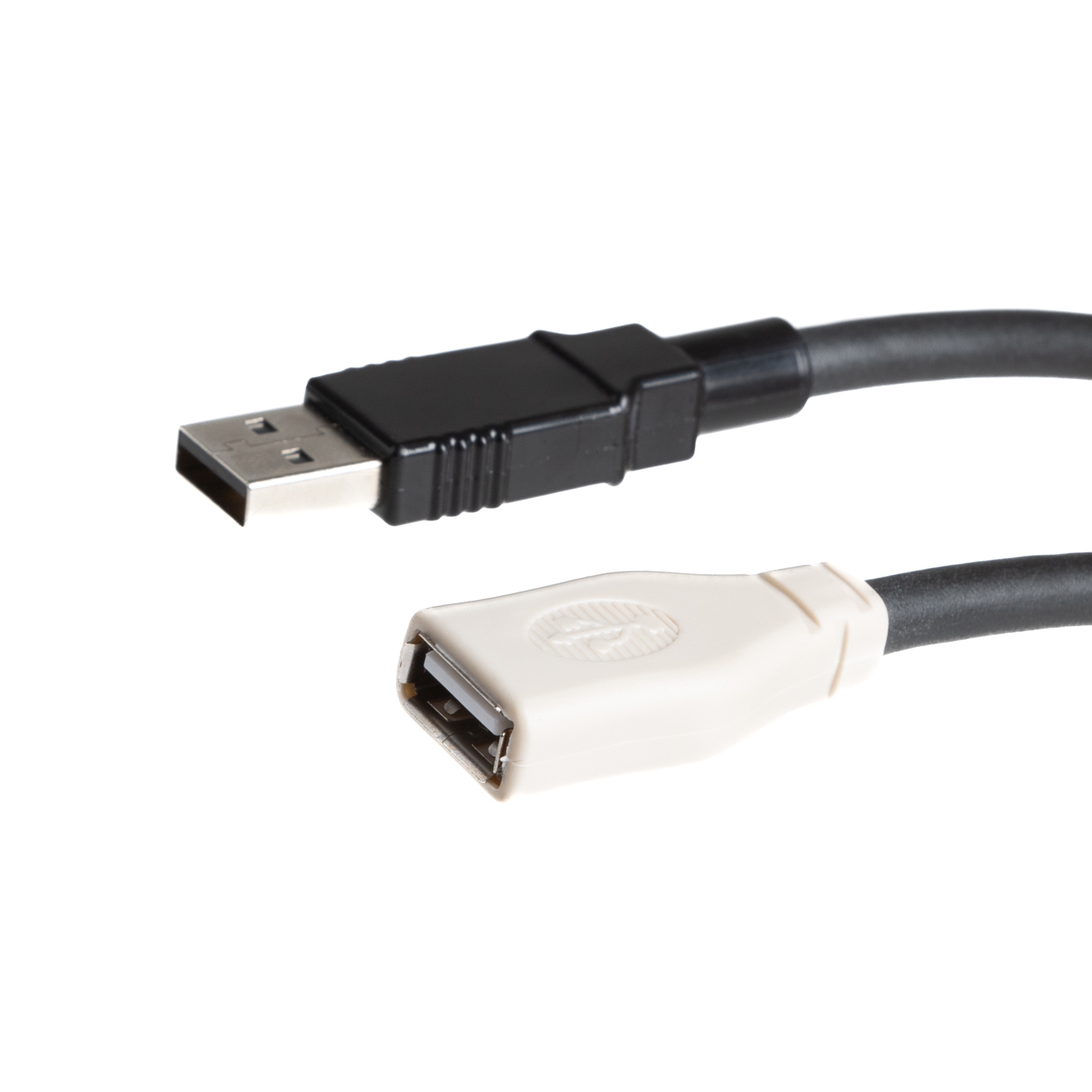 Rallonge USB 2.0 PUR pour l'industrie et chaînes porte-câbles, Am vers Af, 3m