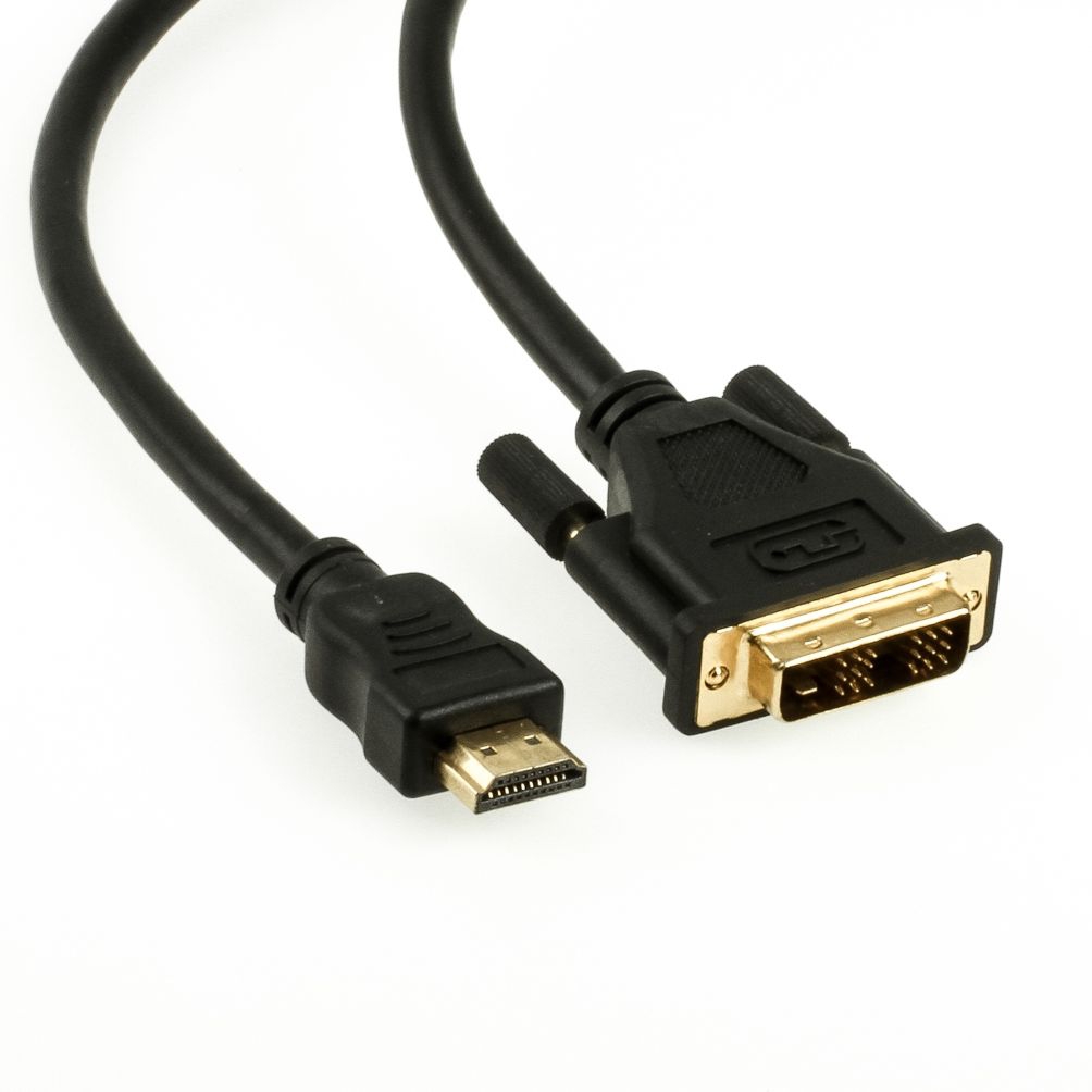 Câble vidéo HDMI vers DVI, modèle DVI 18+1, 3m