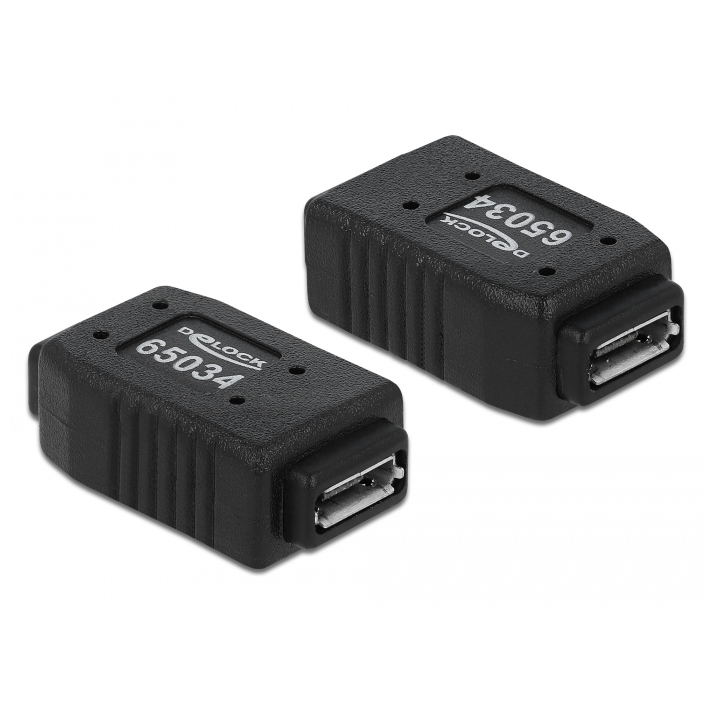 Adaptateur USB Micro A+B femelle vers USB Micro A+B femelle