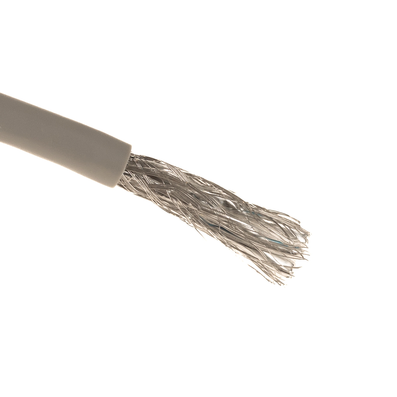 Câble de réseau Cat.6 PREMIUM S/FTP (PIMF) 250Mhz gris 25cm