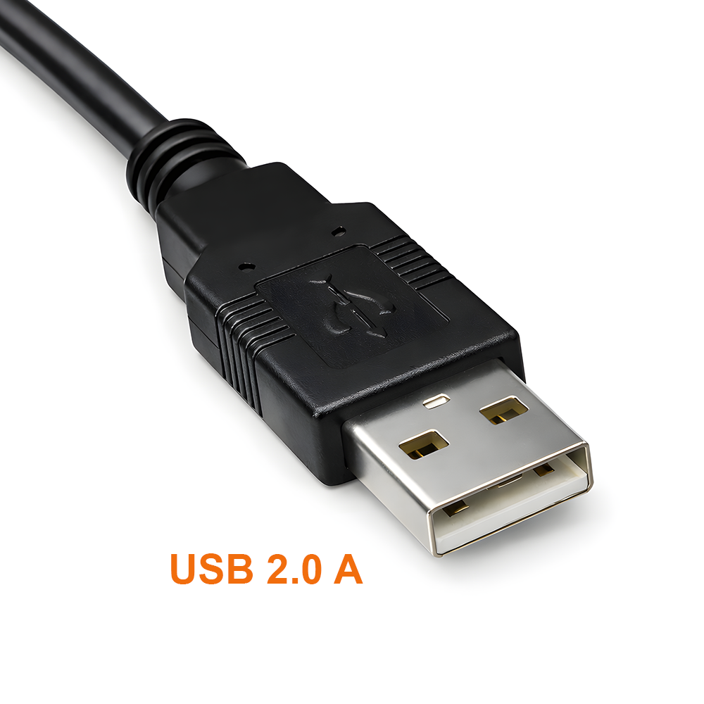 Rallonge USB 2.0 active avec amplificateur noir 5m