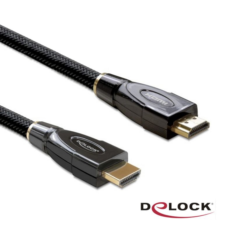 Câble HDMI High Speed avec Ethernet, qualité PREMIUM, 1m