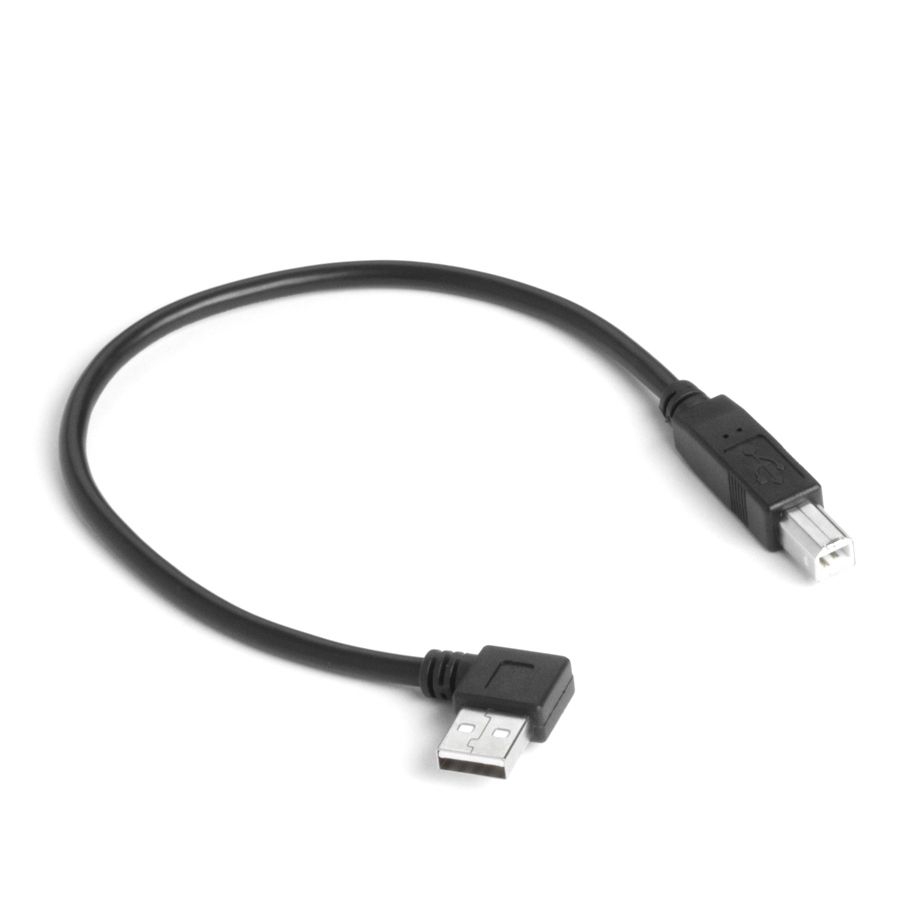 Câble USB A coudé 90 À GAUCHE 30cm