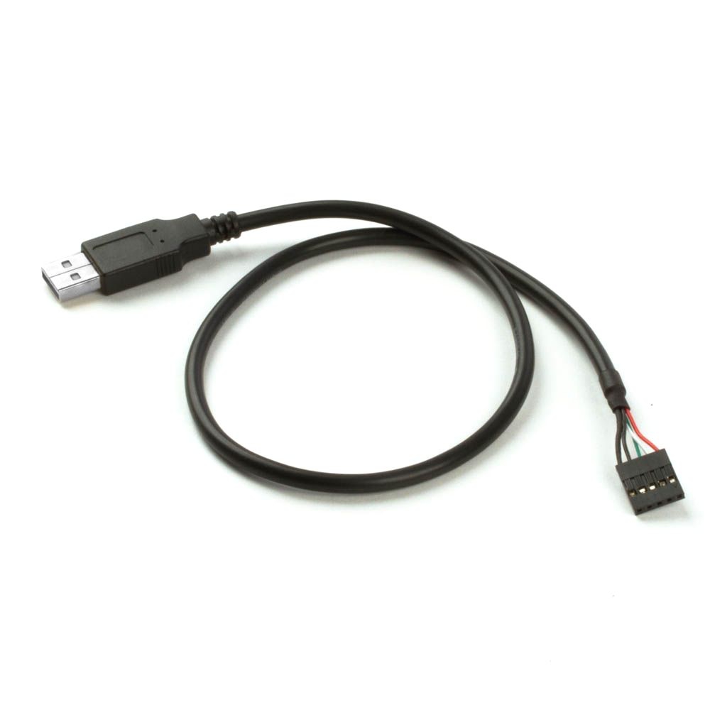 Câble USB A mâle vers connecteur carte mère 50cm