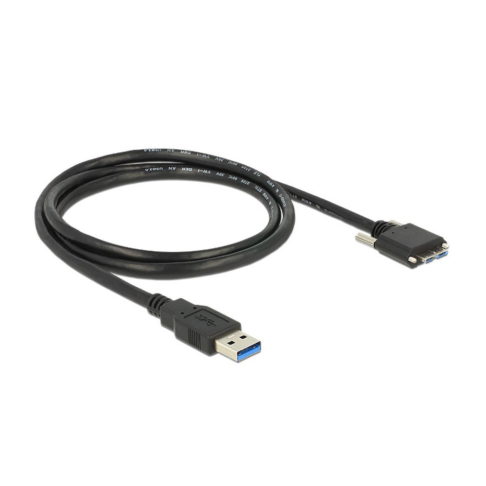 Câble USB 3.0 A vers MICRO B avec des vis 1m