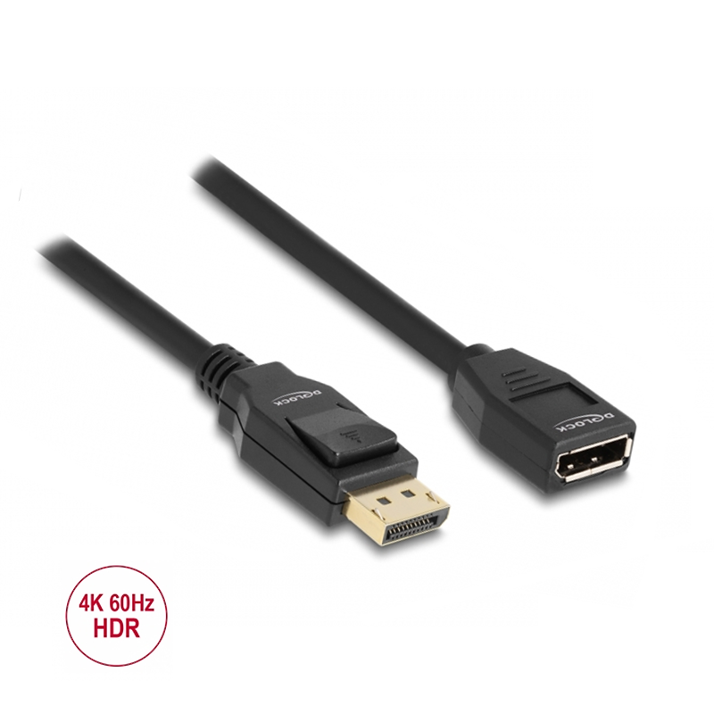 Câble d'extension DisplayPort™ 4K@60Hz 1m
