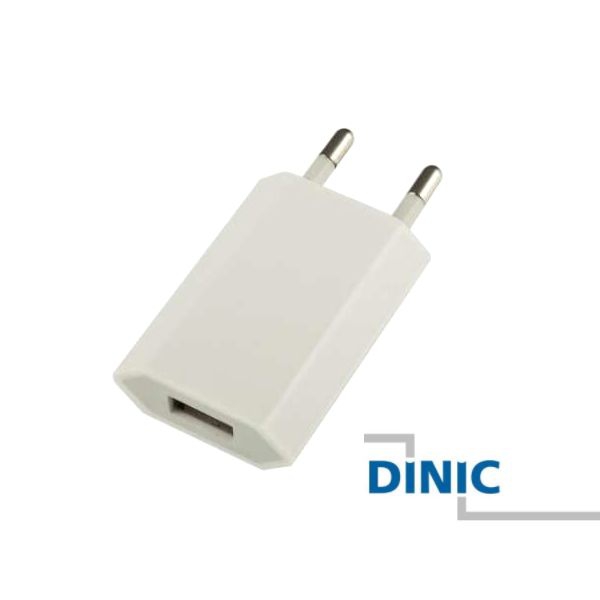 Chargeur secteur USB 5V 1000A blanc