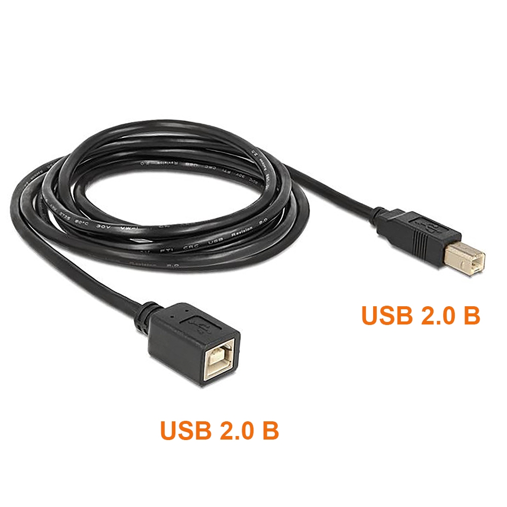 Rallonge USB version spéciale BB 2m noir