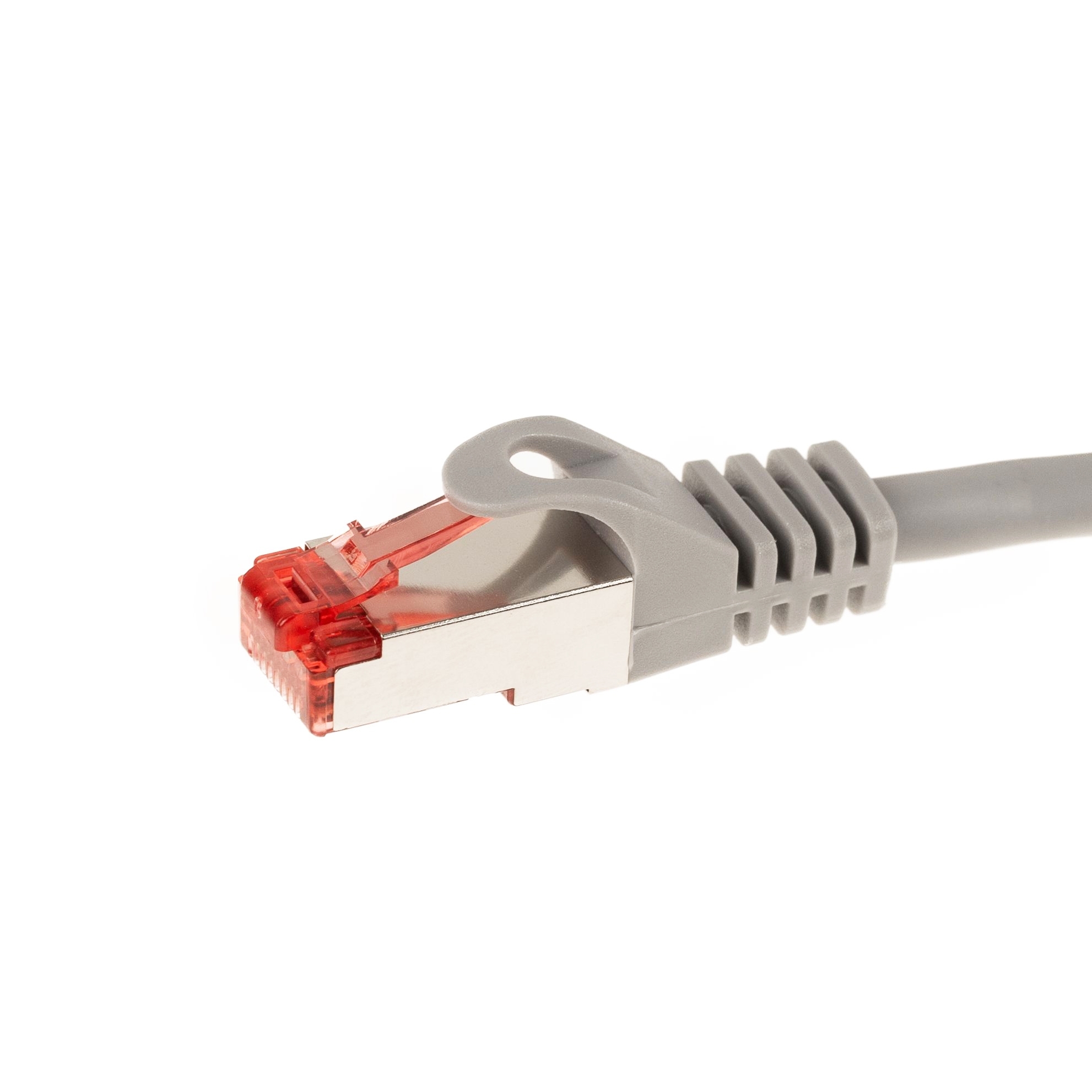 Câble de réseau Cat.6 PREMIUM S/FTP (PIMF) 250Mhz gris 1m